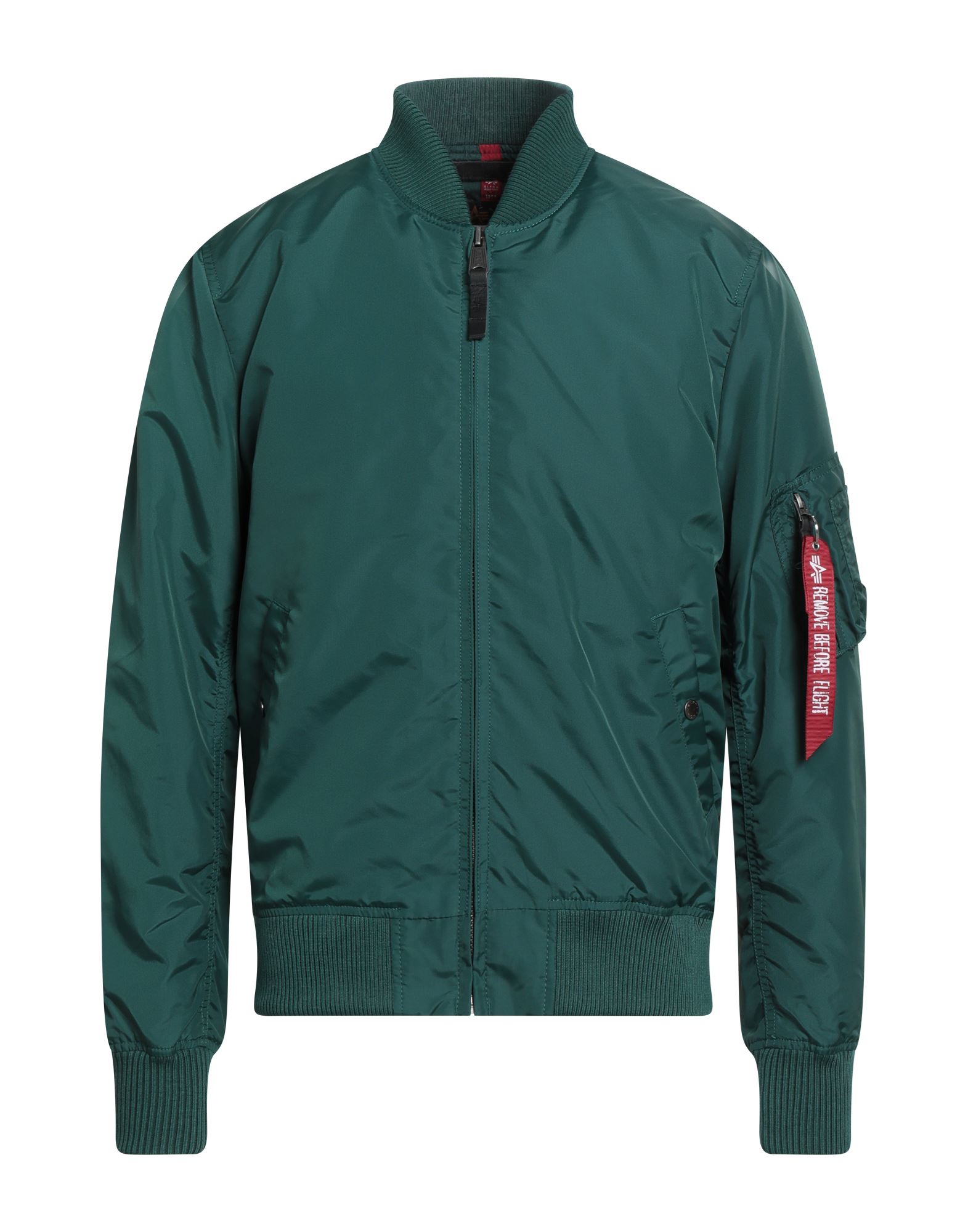 ALPHA INDUSTRIES Jacke & Anorak Herren Smaragdgrün von ALPHA INDUSTRIES