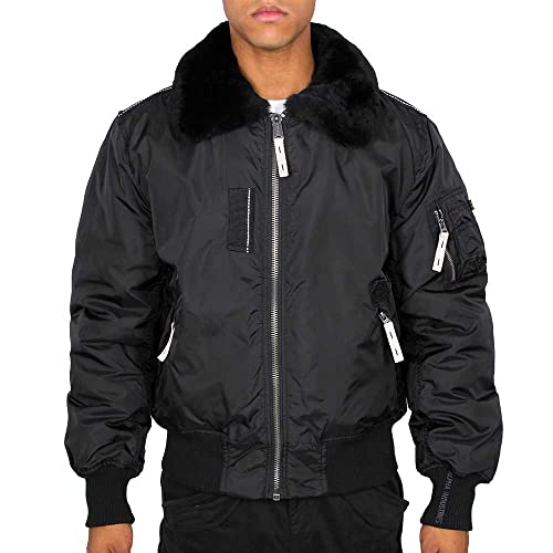 Alpha Industries Herren Injector III Bomberjacke, Schwarz (Black 03), XXL von Alpha Industries
