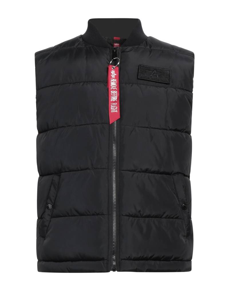 ALPHA INDUSTRIES Pufferjacke & Daunenjacke Herren Schwarz von ALPHA INDUSTRIES