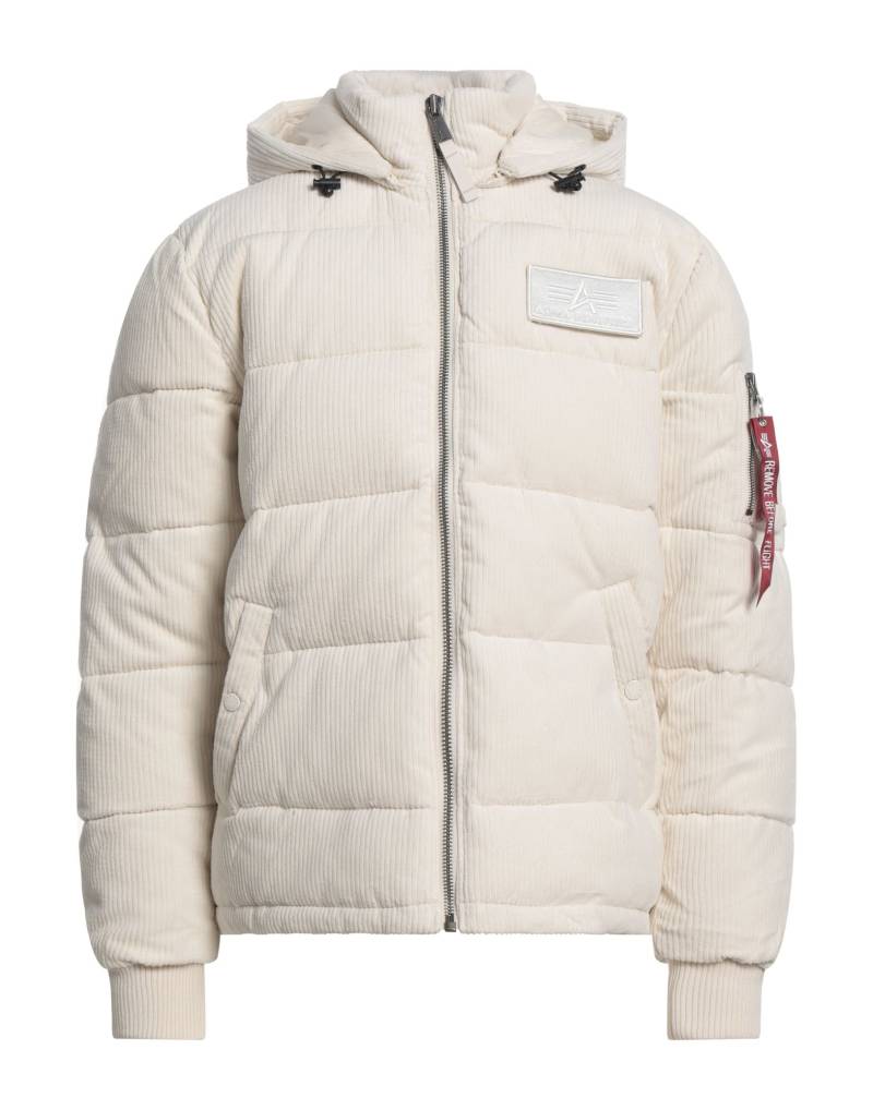 ALPHA INDUSTRIES Pufferjacke & Daunenjacke Herren Weiß von ALPHA INDUSTRIES