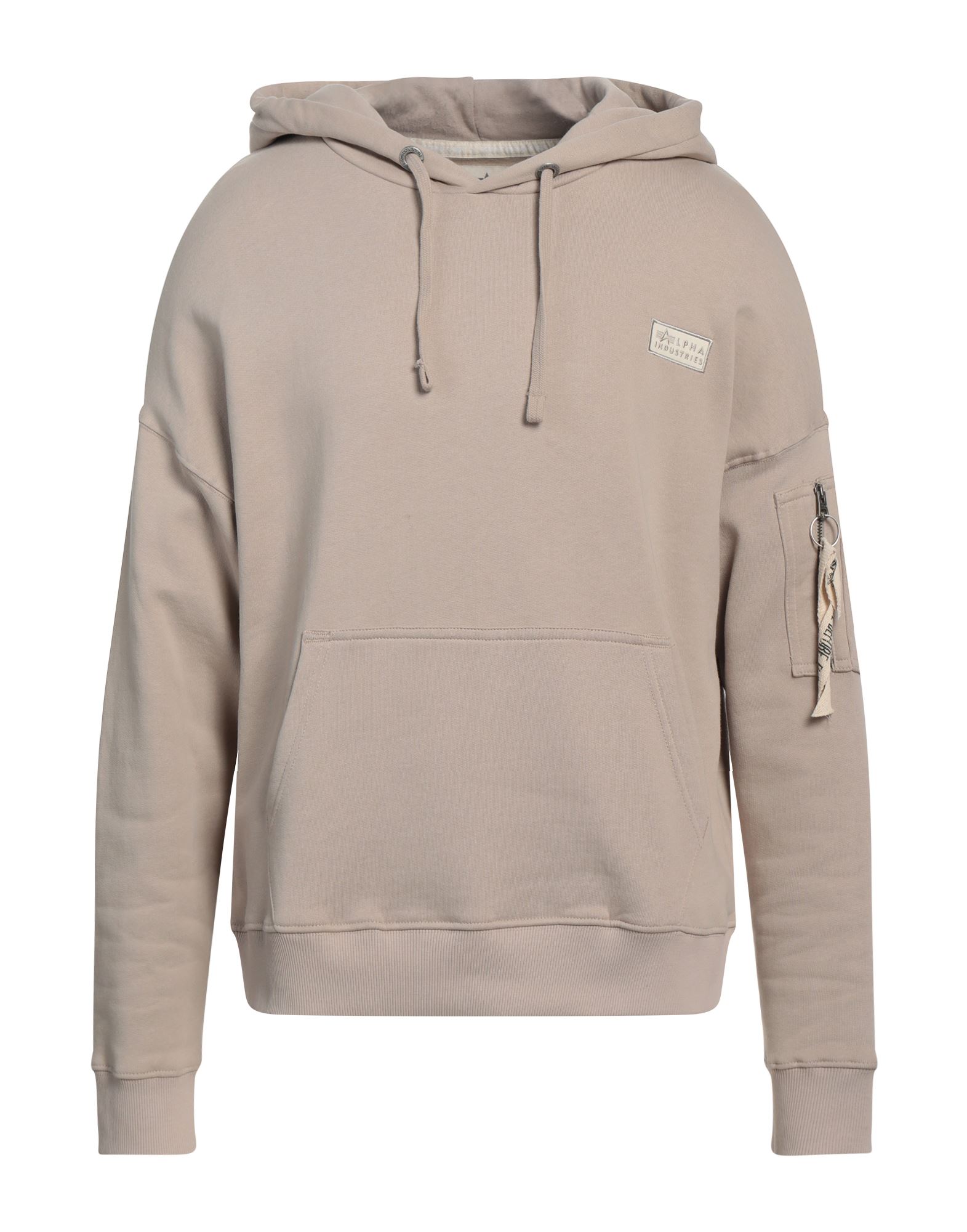 ALPHA INDUSTRIES Sweatshirt Herren Beige von ALPHA INDUSTRIES