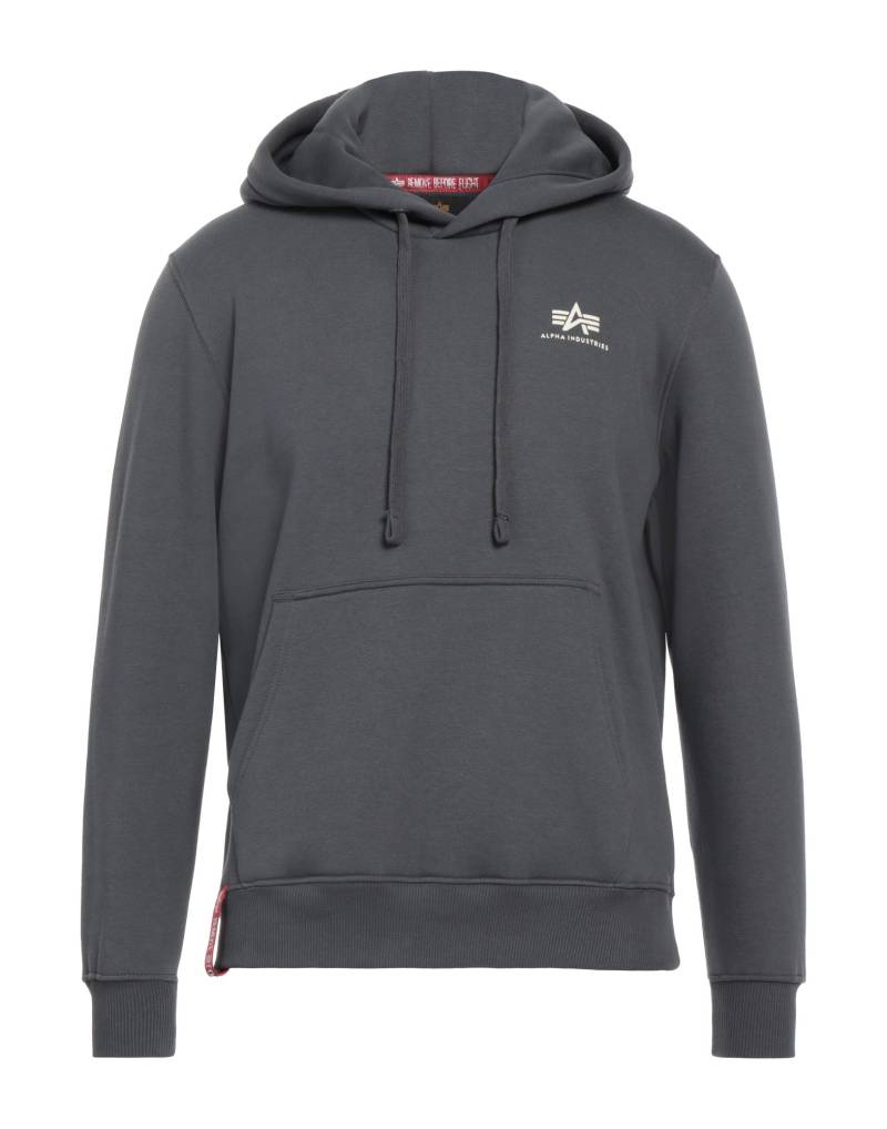 ALPHA INDUSTRIES Sweatshirt Herren Blei von ALPHA INDUSTRIES