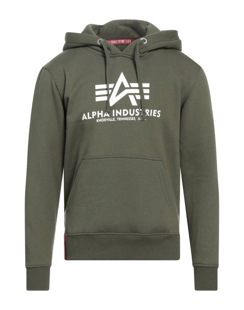 ALPHA INDUSTRIES Sweatshirt Herren Dunkelgrün von ALPHA INDUSTRIES
