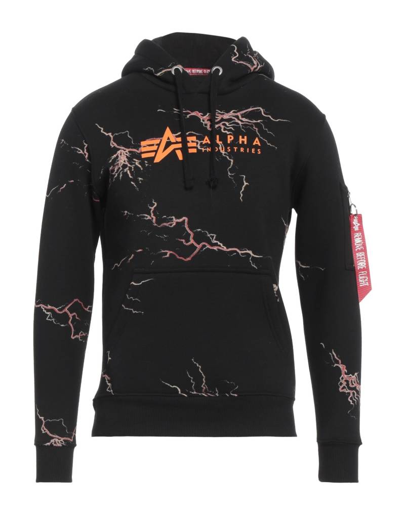 ALPHA INDUSTRIES Sweatshirt Herren Schwarz von ALPHA INDUSTRIES