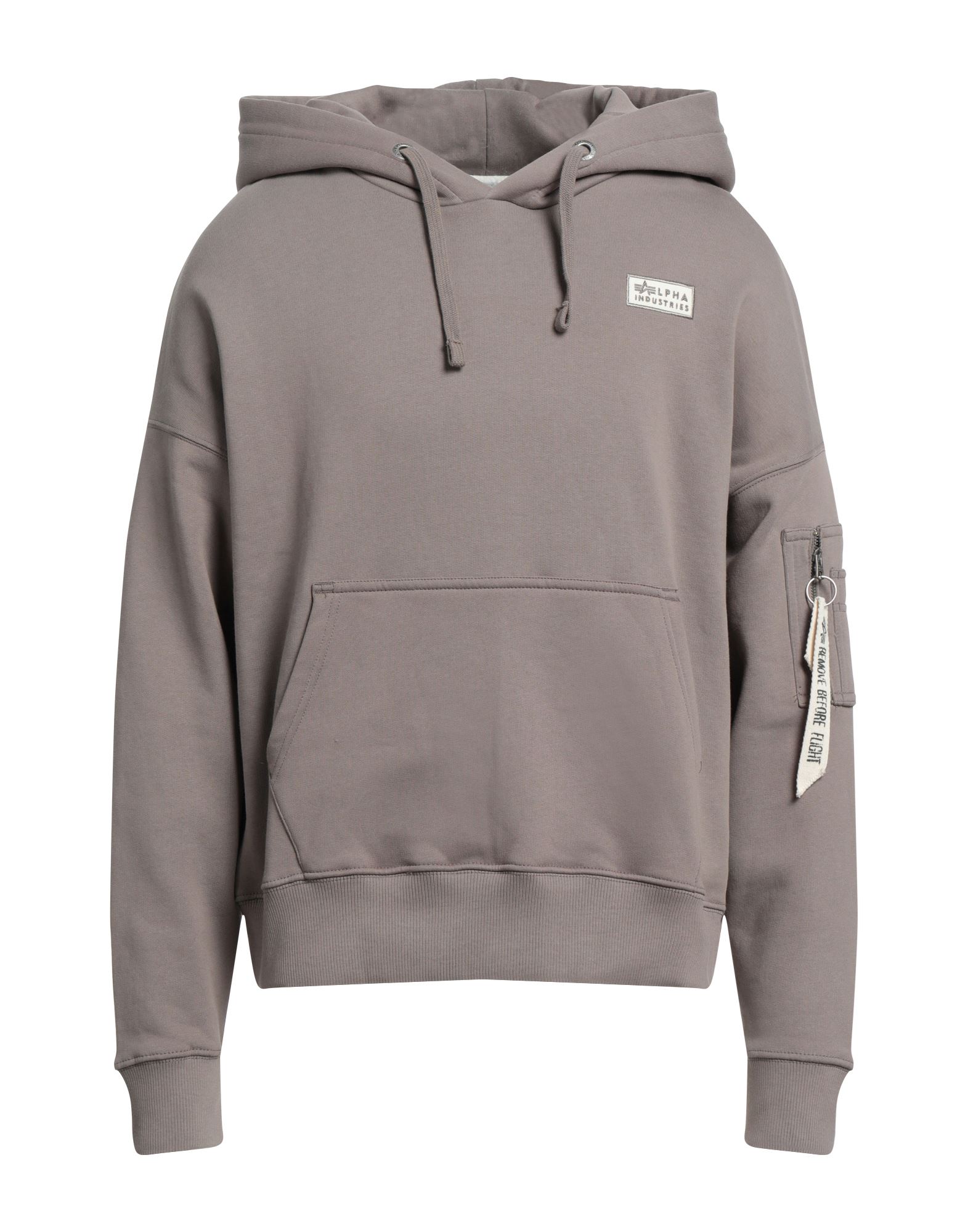 ALPHA INDUSTRIES Sweatshirt Herren Taubengrau von ALPHA INDUSTRIES