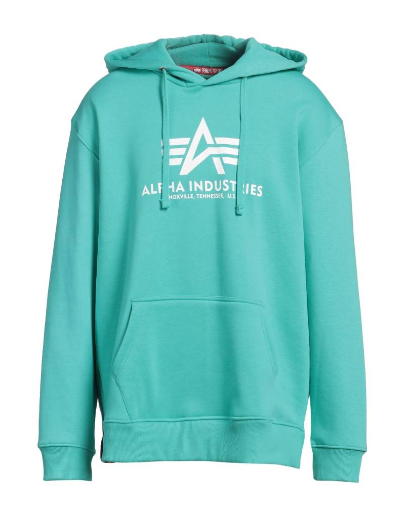 ALPHA INDUSTRIES Sweatshirt Herren Tūrkis von ALPHA INDUSTRIES