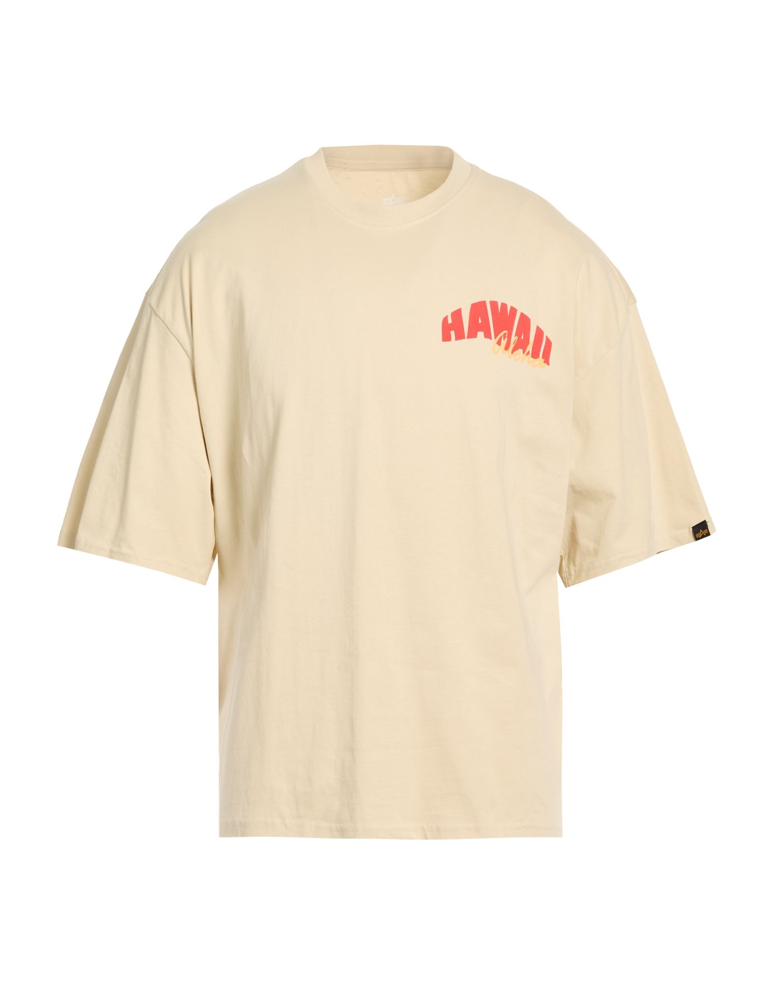 ALPHA INDUSTRIES T-shirts Herren Beige von ALPHA INDUSTRIES