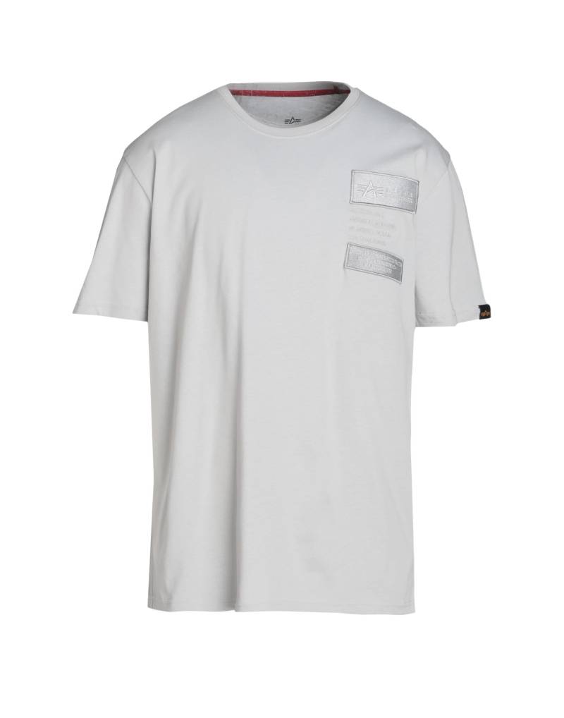 ALPHA INDUSTRIES T-shirts Herren Hellgrau von ALPHA INDUSTRIES