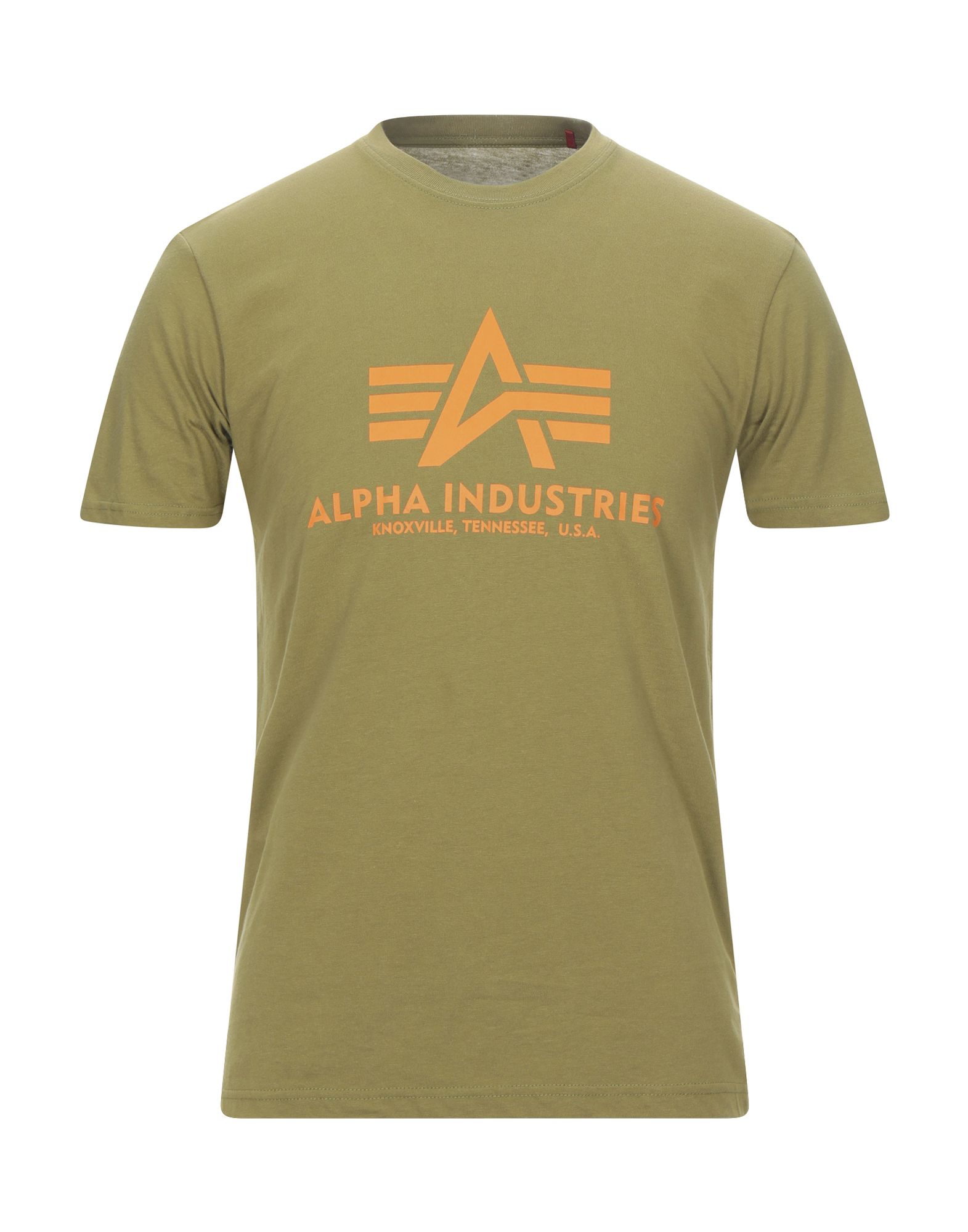 ALPHA INDUSTRIES T-shirts Herren Militärgrün von ALPHA INDUSTRIES