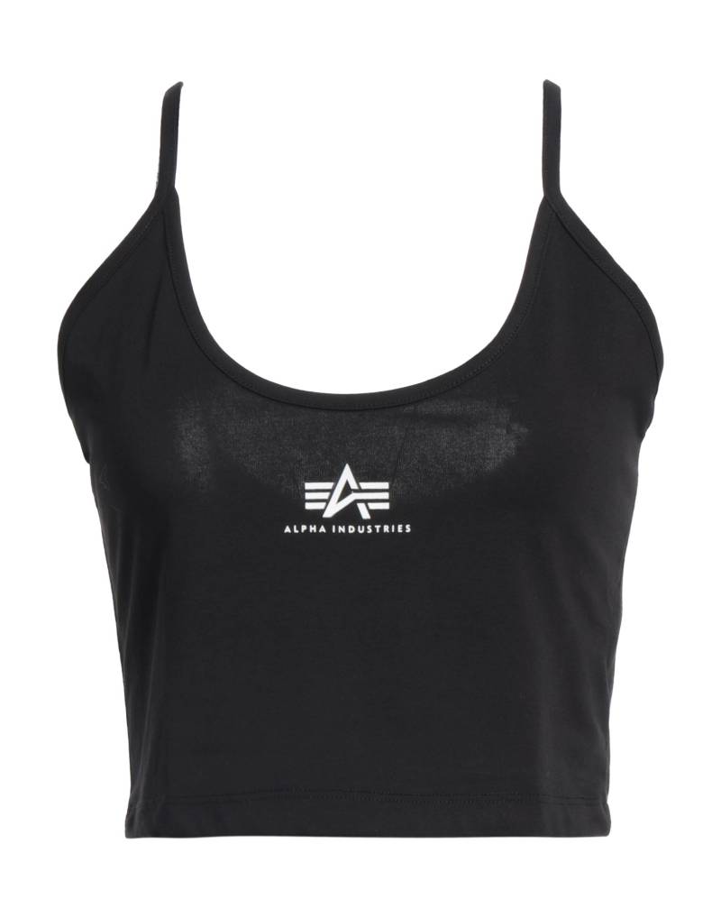 ALPHA INDUSTRIES Top Damen Schwarz von ALPHA INDUSTRIES