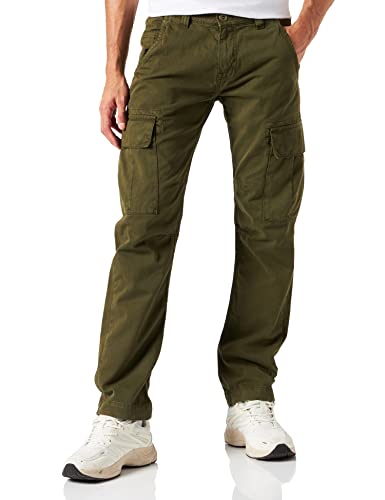 Alpha Industries Herren Agent Pant Freizeithose Hose, Black Olive, 31 von ALPHA INDUSTRIES