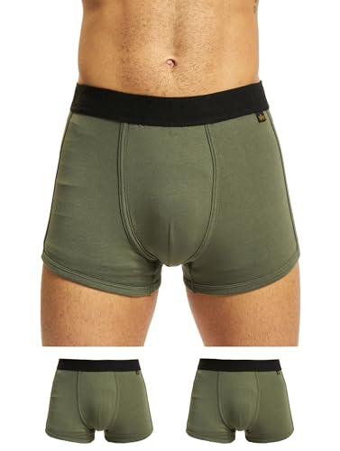 Alpha Industries AI Tape Underwear 3 Pack Unterwäsche für Herren Dark Green von ALPHA INDUSTRIES