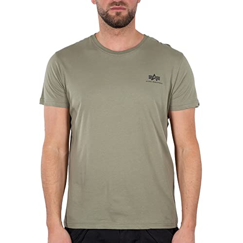 Alpha Industries Backprint T T-Shirt für Herren Olive/Black von ALPHA INDUSTRIES