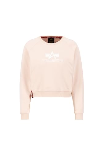 Alpha Industries Basic Boxy Sweater Wmn Sweatshirt für Damen Pale Peach von Alpha Industries