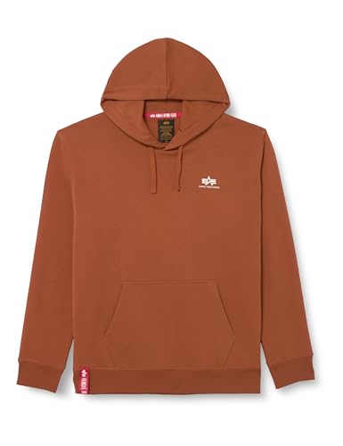 Alpha Industries Basic Small Logo Hoodie für Herren Hazel Brown Alpha Industries Basic Small Logo Hoodie für Herren Hazel Brown von ALPHA INDUSTRIES