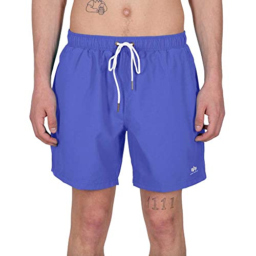 Alpha Industries Basic Swim Short Schwimmshort für Herren Electric Violet Alpha Industries Basic Swim Short Schwimmshort für Herren Electric Violet von ALPHA INDUSTRIES