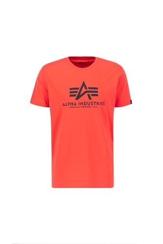 Alpha Industries Basic T-Shirt für Herren Radiant Red Alpha Industries Basic T-Shirt für Herren Radiant Red von ALPHA INDUSTRIES