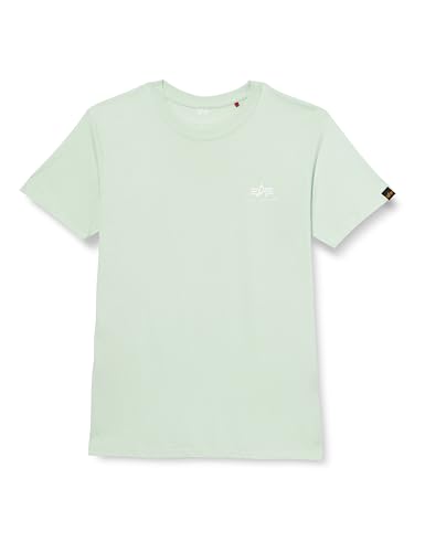 Alpha Industries Basic T Small Logo T-Shirt für Herren Mint von Alpha Industries