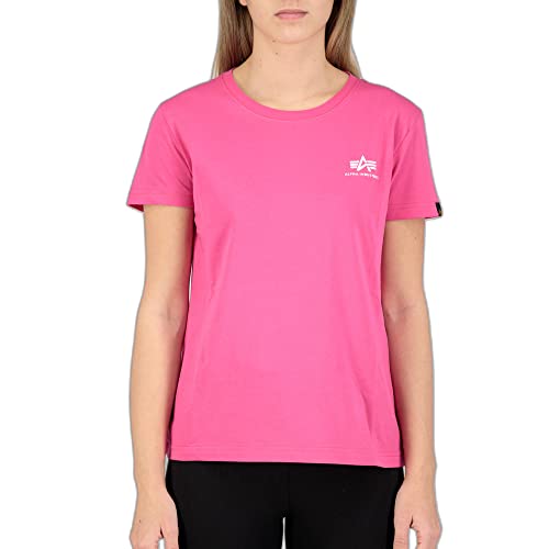 Alpha Industries Basic T Small Logo Wmn T-Shirt für Damen Magenta Alpha Industries Basic T Small Logo Wmn T-Shirt für Damen Magenta von ALPHA INDUSTRIES