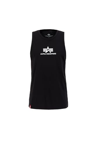 Alpha Industries Herren Basic top T-Shirt, Black, M von ALPHA INDUSTRIES