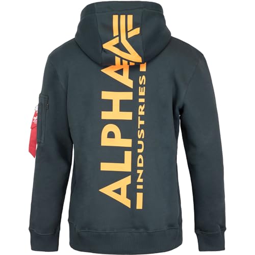 Alpha Industries Camo TPU Hoodie für Herren Olive von ALPHA INDUSTRIES