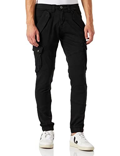 Alpha Industries Herren Combat Pant LW Damen Freizeithose, Black, 33 von ALPHA INDUSTRIES