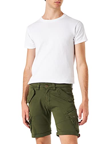 Alpha Industries Combat Short Herren, Dark Olive von ALPHA INDUSTRIES