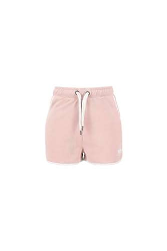 Alpha Industries Contrast Short SL Wmn Short für Damen Pale Peach von ALPHA INDUSTRIES