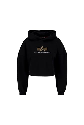 Alpha Industries Crystal COS Hoody wmn Hoody für Damen Black von Alpha Industries