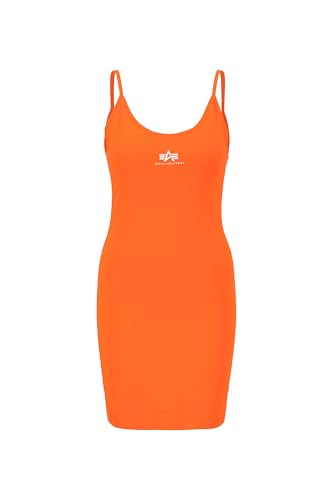Alpha Industries Damen Basic Dress Small Logo Kleid, Atomic Red, L Alpha Industries Damen Basic Dress Small Logo Kleid, Atomic Red, L von ALPHA INDUSTRIES