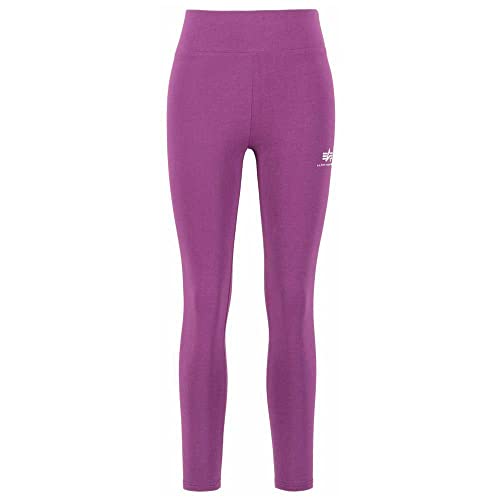 Alpha Industries Damen Basic SL Wmn Frauen Leggings, Dark Magenta, L von ALPHA INDUSTRIES