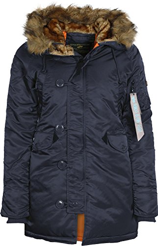 Alpha Industries Damen N3B VF 59 Wmn Winterjacke, Rep.Blue, M Alpha Industries Damen N3B VF 59 Wmn Winterjacke, Rep.Blue, M von ALPHA INDUSTRIES