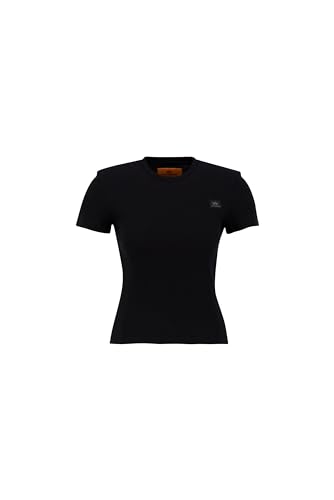 Alpha Industries Damen X-Fit Rib T wmn T-Shirt, schwarz, X-Large Alpha Industries Damen X-Fit Rib T wmn T-Shirt, schwarz, X-Large von ALPHA INDUSTRIES