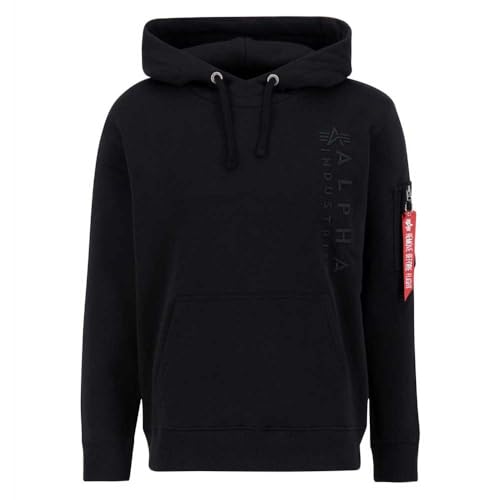Alpha Industries EMB Hoody Kapuzensweat für Herren Black Alpha Industries EMB Hoody Kapuzensweat für Herren Black von Alpha Industries