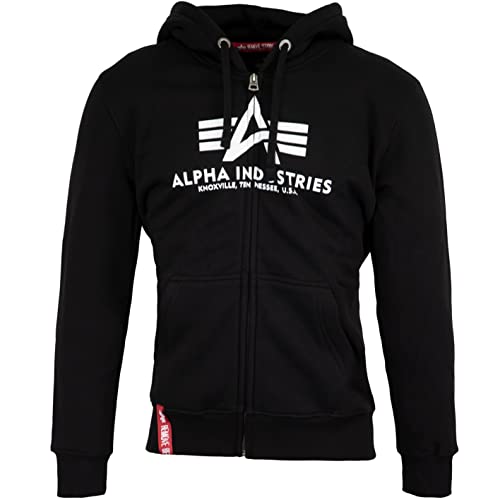 Alpha Industries EMB Hoody Kapuzensweat für Herren Vintage Sand von ALPHA INDUSTRIES