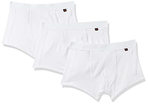 Alpha Industries Herren AI Tape Underwear 3 Pack Unterwäsche Boxershorts, All White, S (3er Pack) von ALPHA INDUSTRIES