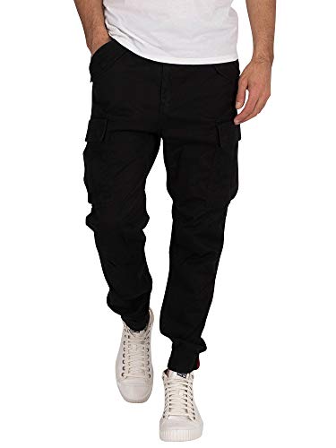 Alpha Industries Herren Airman Pant Freizeithose, Black, 29 von ALPHA INDUSTRIES