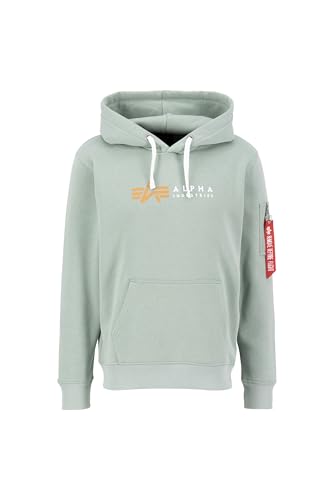 Alpha Industries Herren Alpha Label Hoody Kapuzenpullover, Dusty Green, L Alpha Industries Herren Alpha Label Hoody Kapuzenpullover, Dusty Green, L von ALPHA INDUSTRIES