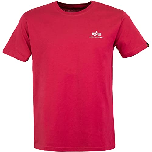 Alpha Industries Herren Alpha Label Sweater, Force Green, M von Alpha Industries