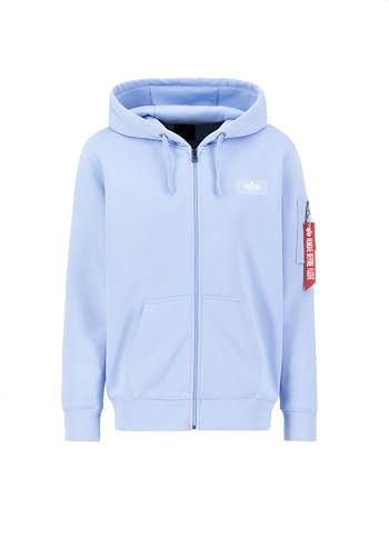 Alpha Industries Herren Back Print Zip Hoody Kapuzenjacke, Light Blue, 56 Alpha Industries Herren Back Print Zip Hoody Kapuzenjacke, Light Blue, 56 von ALPHA INDUSTRIES