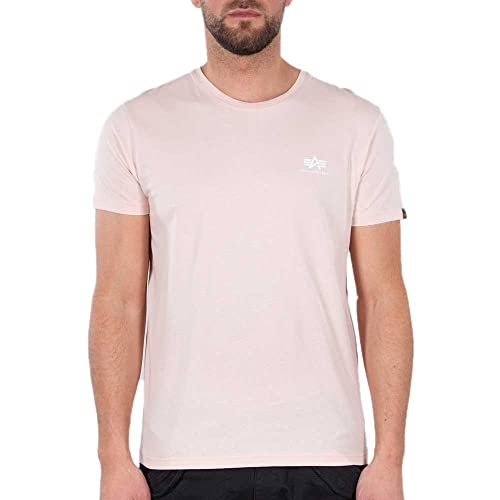 Alpha Industries Herren Backprint T-Shirt, Pale Peach, L Alpha Industries Herren Backprint T-Shirt, Pale Peach, L von ALPHA INDUSTRIES