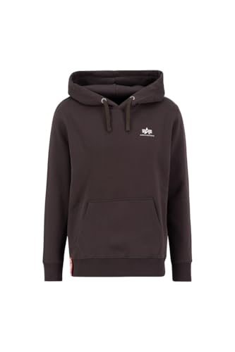 Alpha Industries Herren Basic Hoody Small Logo Kapuzensweat Kapuzenpullover, Hunter Brown, XXL Alpha Industries Herren Basic Hoody Small Logo Kapuzensweat Kapuzenpullover, Hunter Brown, XXL von ALPHA INDUSTRIES