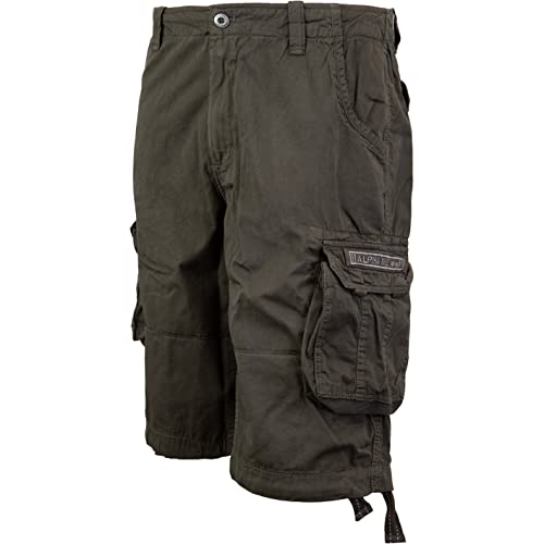 Alpha Industries Herren Basic Kapuzenpullover, Force Green, M Alpha Industries Herren Basic Kapuzenpullover, Force Green, M von ALPHA INDUSTRIES