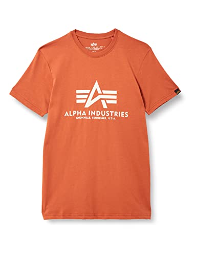 Alpha Industries Herren Basic T-Shirt, Copper, S Alpha Industries Herren Basic T-Shirt, Copper, S von ALPHA INDUSTRIES