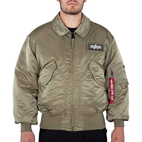 Alpha Industries Herren CWU 45 Bomber Jacket per Uomo Anzugjacke, Stratos, L Alpha Industries Herren CWU 45 Bomber Jacket per Uomo Anzugjacke, Stratos, L von Alpha Industries
