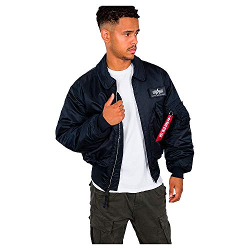 Alpha Industries Herren CWU 45 Bomberjacke, Rep.Blue, 5XL von ALPHA INDUSTRIES