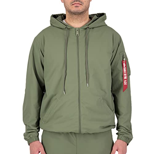 Alpha Industries Herren Expedition Windbreaker Winterjacke Jacke, Sage-Green, L von ALPHA INDUSTRIES