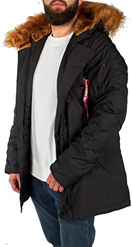 Alpha Industries Herren Explorer w/o Patches Winterjacke, Black, XX-Large Alpha Industries Herren Explorer w/o Patches Winterjacke, Black, XX-Large von Alpha Industries