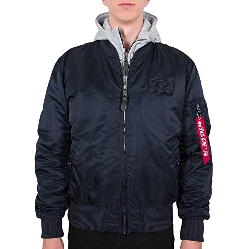 Alpha Industries Herren MA-1 D-Tec Bomberjacke, Rep.Blue, Small von ALPHA INDUSTRIES