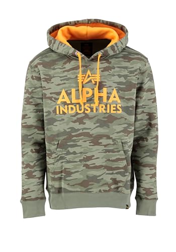 Alpha Industries Herren Foam Print Hoody Kapuzenpullover, Woodl./Camo, 4XL Alpha Industries Herren Foam Print Hoody Kapuzenpullover, Woodl./Camo, 4XL von ALPHA INDUSTRIES